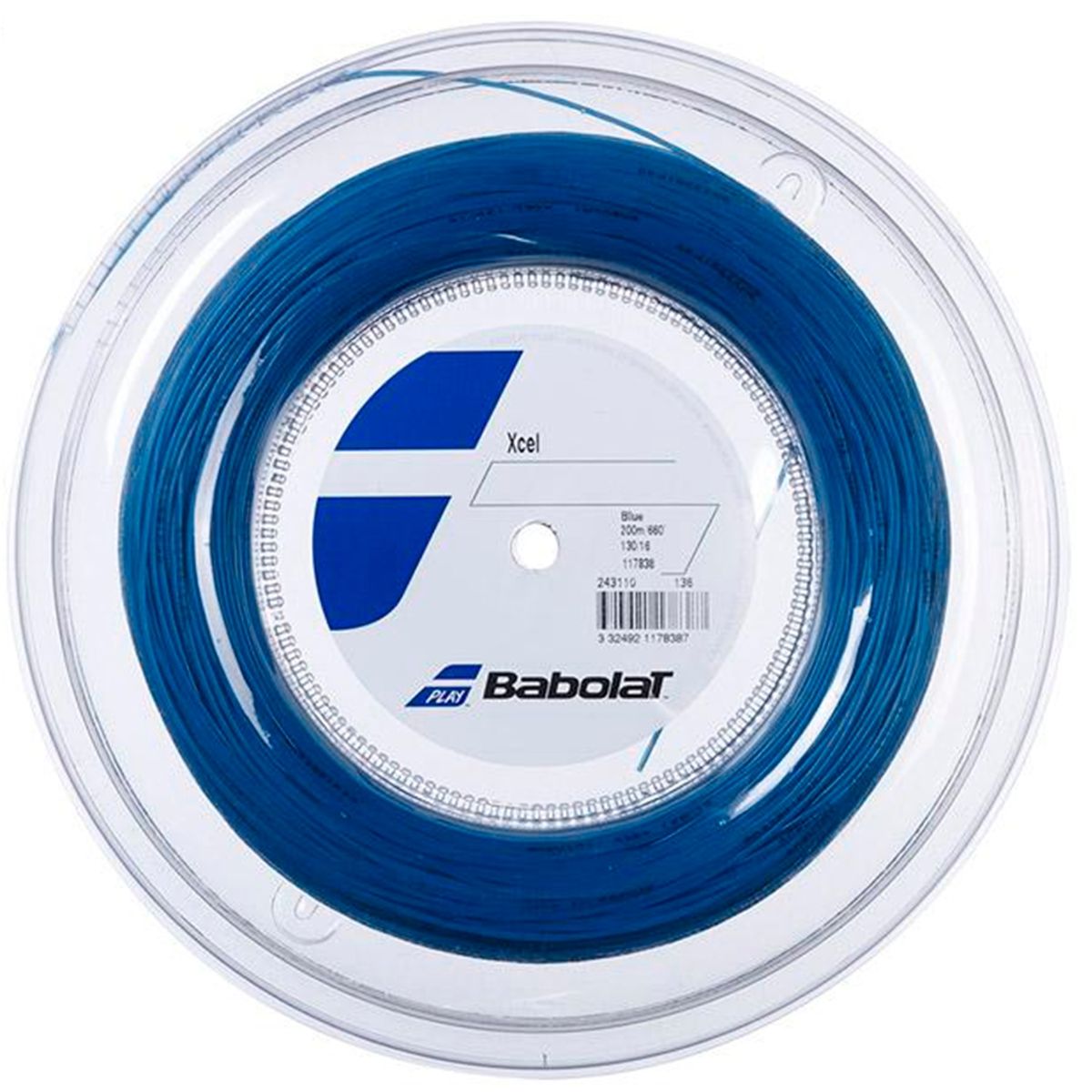 BABOLAT - CUERDA TENIS BABOLAT XCEL 1.30 X 200 MTS (AZUL)