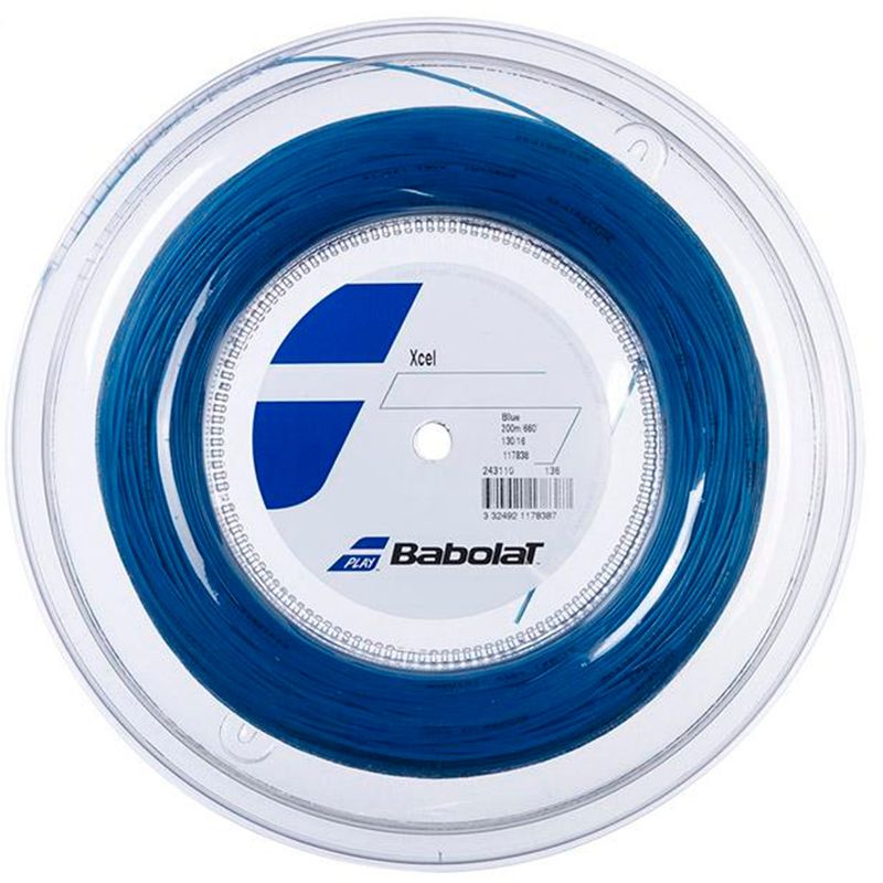 BABOLAT - CUERDA TENIS BABOLAT XCEL 1.30 X 200 MTS (AZUL)