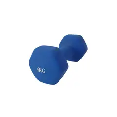 GENERICO - Set de Mancuernas de vinil 6kg