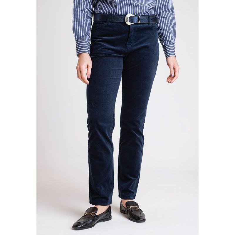 CANADIENNE - Pantalón De Mujer Modelo Essam Color Marino Canadienne
