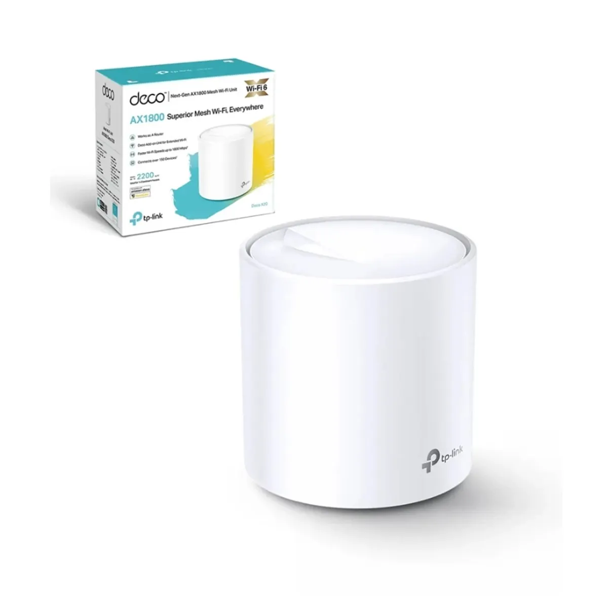 TP LINK - Router Tp-link Deco X20 Blanco 220v Wifi 6