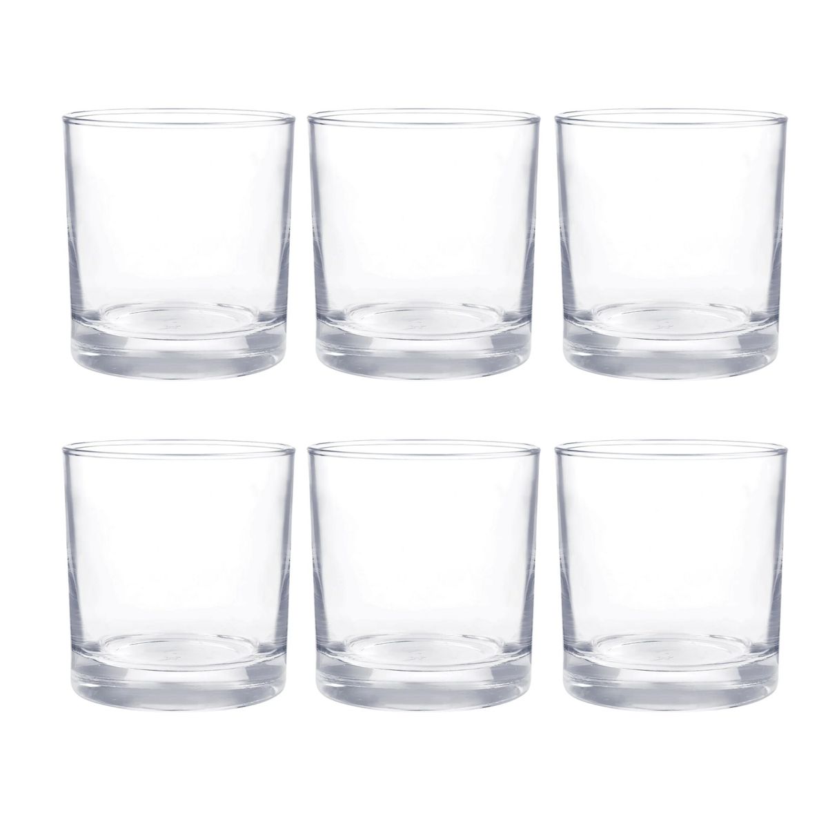 CRISTAR - Display 6 Vasos Bajos Modelo Lexington 311mL Whisky Pisco