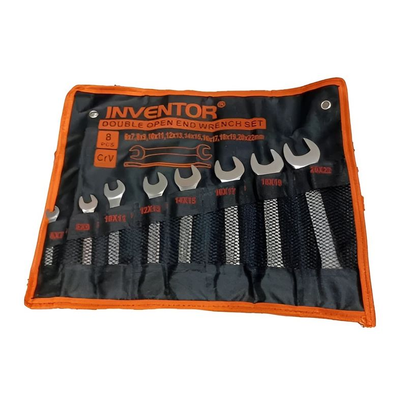 GENERICO - Juego De Llaves Punta Corona 8 Pcs De 6 A 22 Mm Herramientas