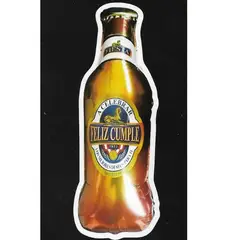 GENERICO - Globo Cerveza Color Dorado 100X45 Cm