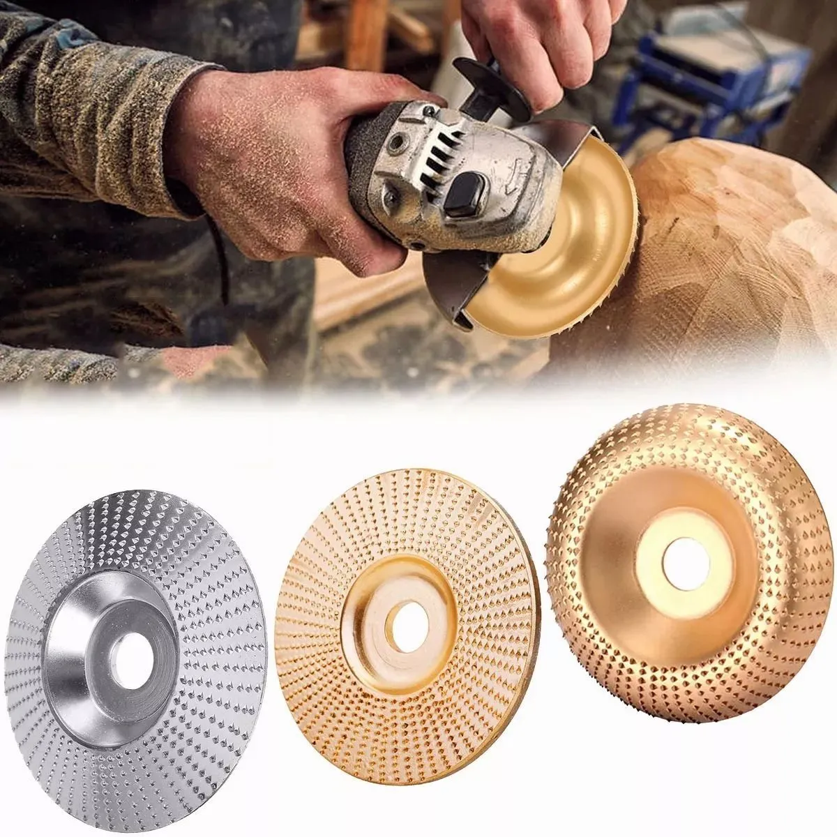 KUANGYE - Carpintería Pulidora De La Placa De Espina Angular Amoladora