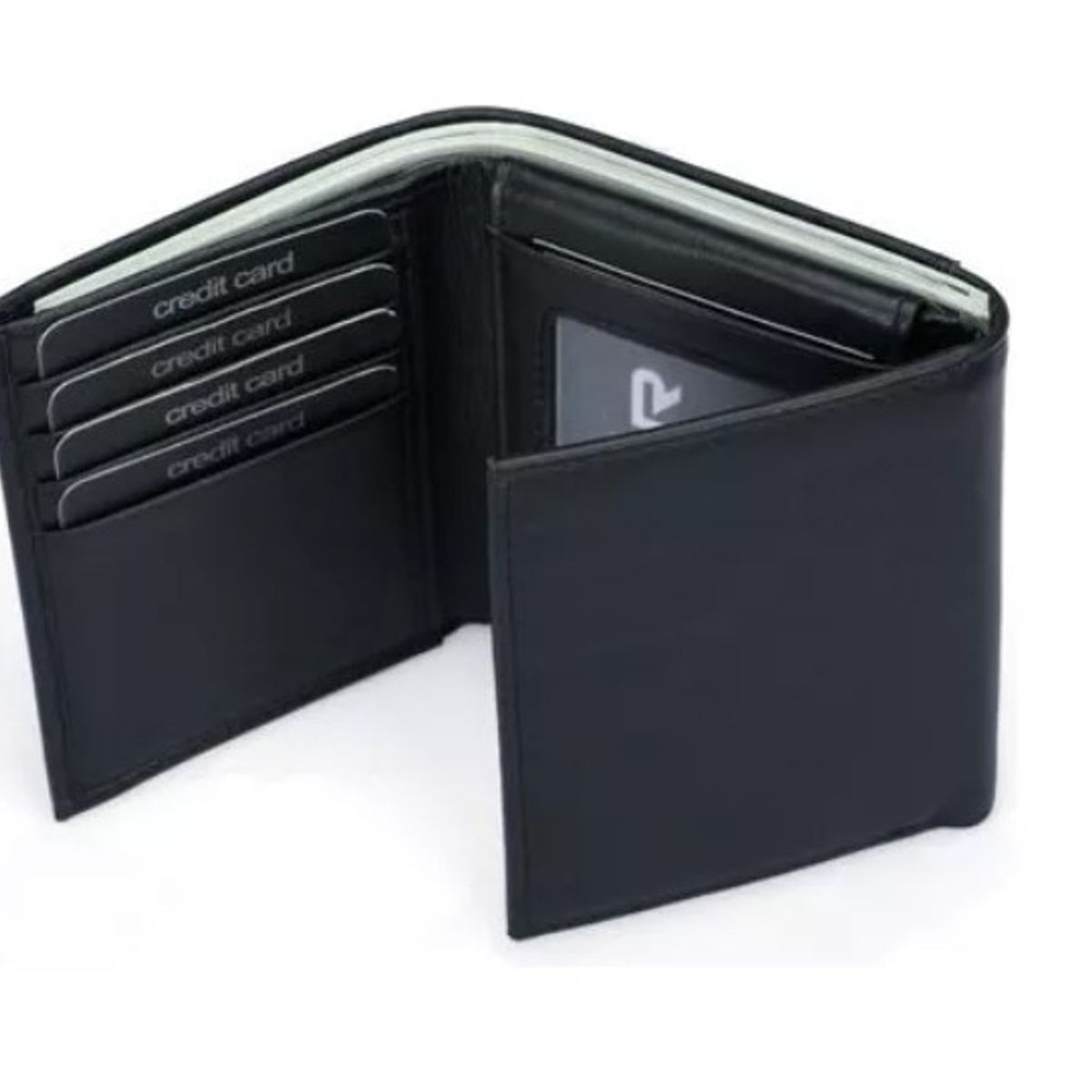 GENERICO - Billetera Cartera De Cuero Genuino Con Rfid