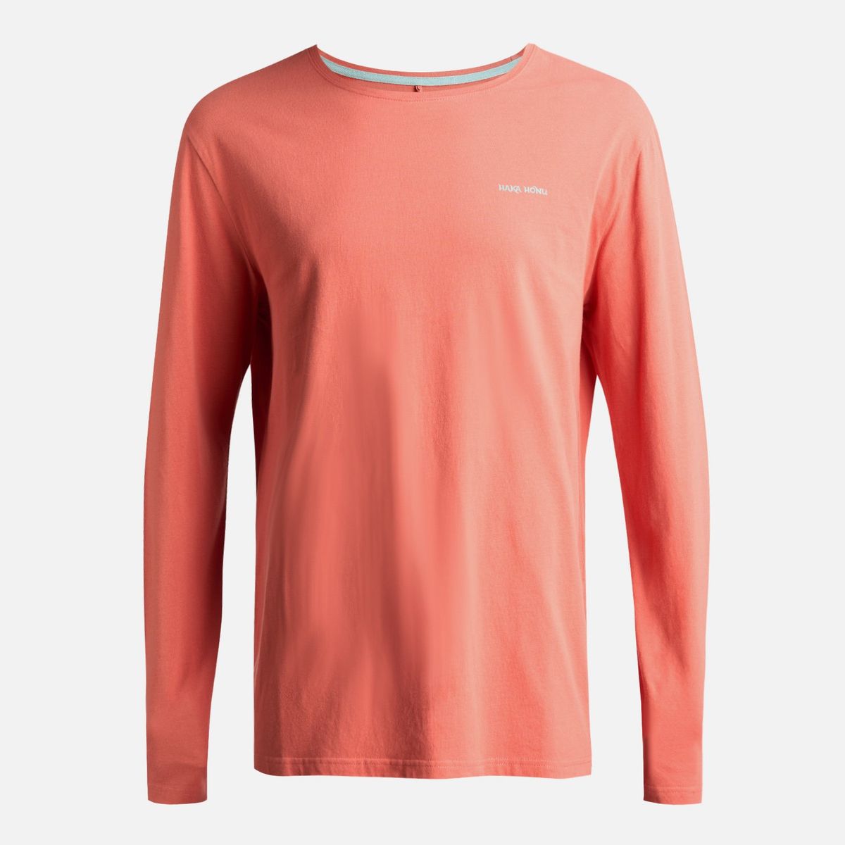 HAKA HONU - Polera Hombre Polo Larga Salmon Haka Honu