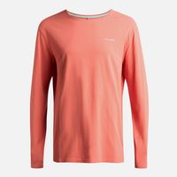 Polera Hombre Polo Larga Salmon