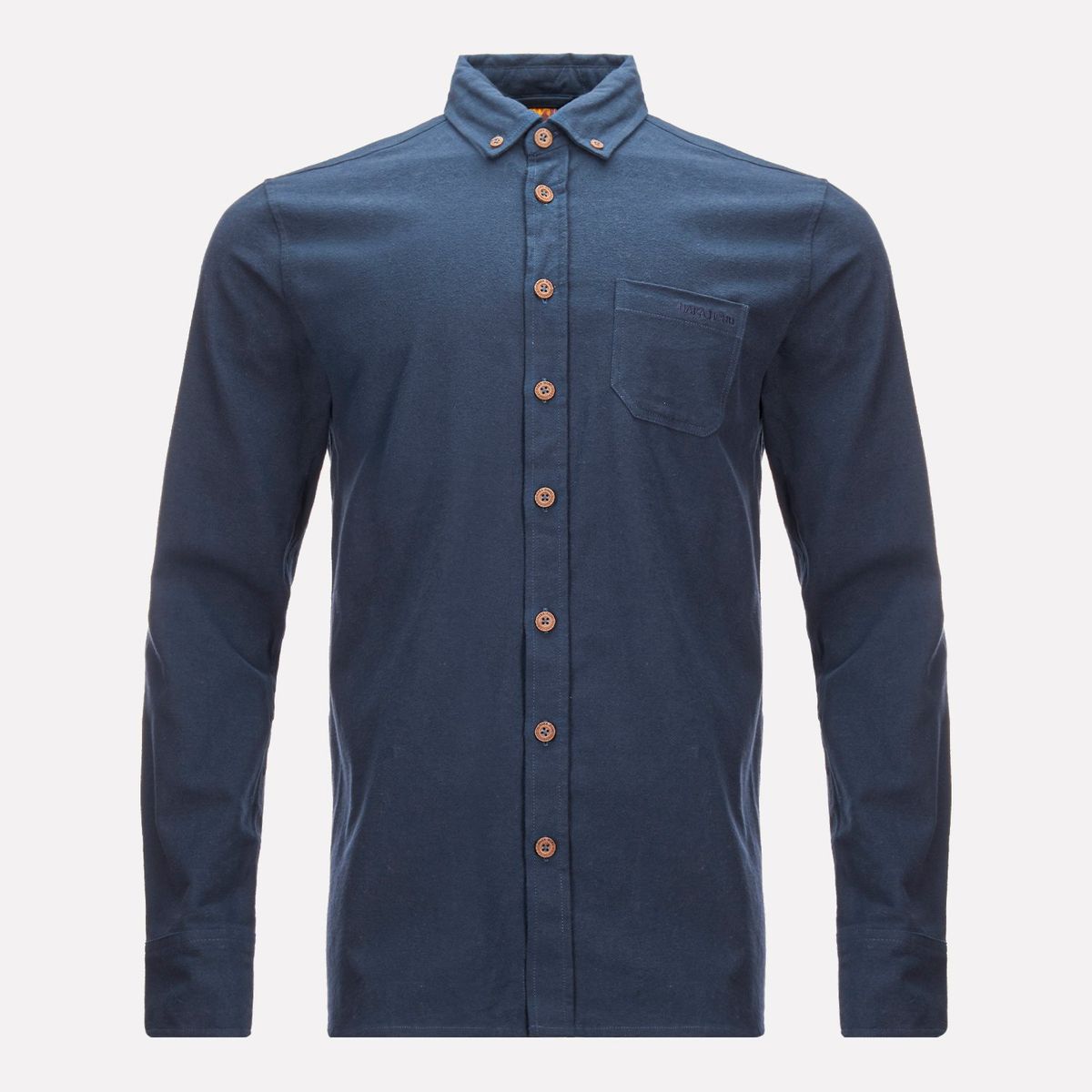 HAKA HONU - Camisa Hombre Clásica Azul Marino Haka Honu