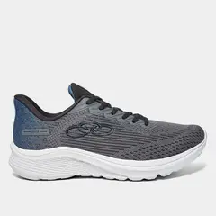 OLYMPIKUS - Zapatilla Hombre Delta Gris/Azul