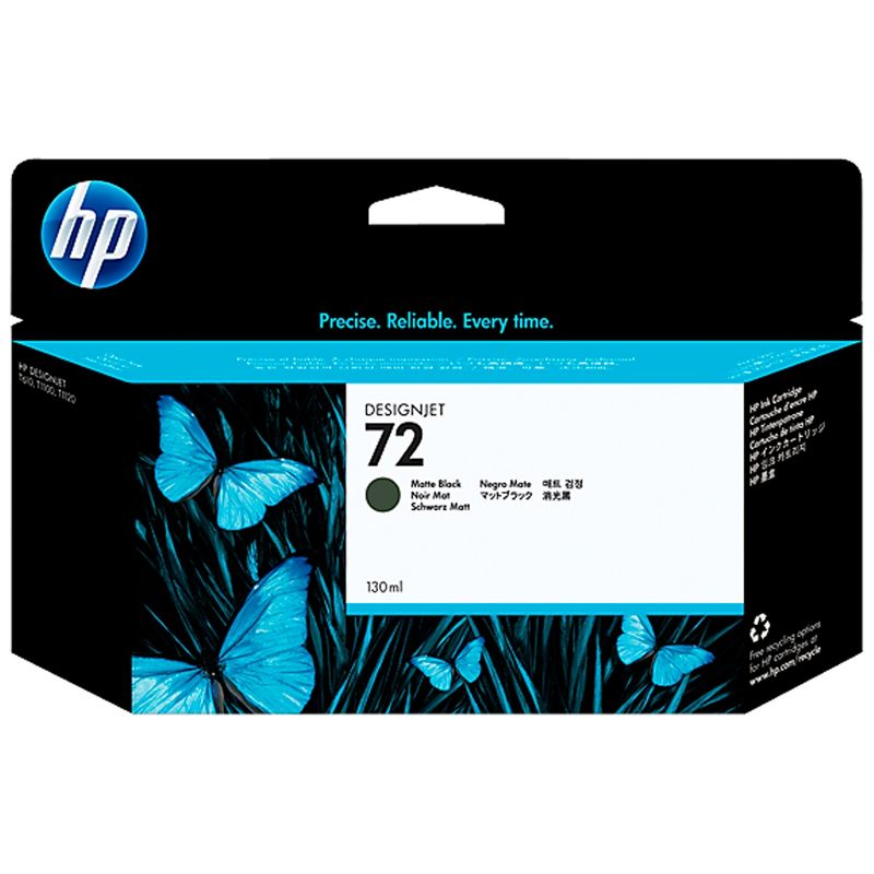 HP - Cartucho de Tinta HP TINTA 72 Mate Negro 130ML