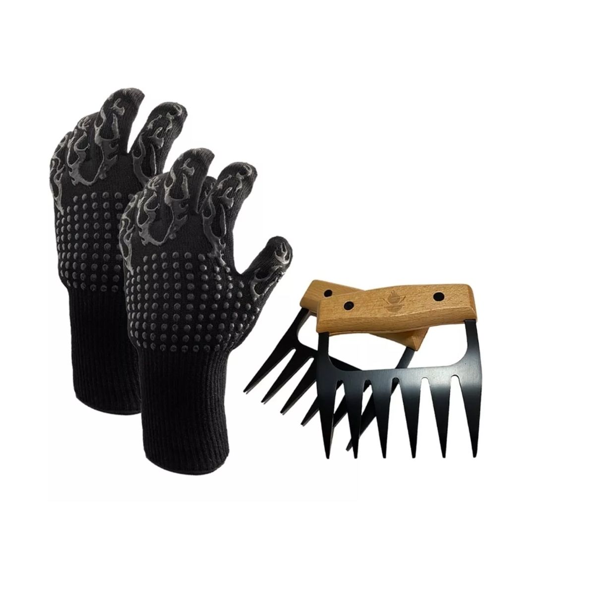 GENERICO - Kanka - Set 2 Garras De Oso Acero Inox. Premium Grosor 2x