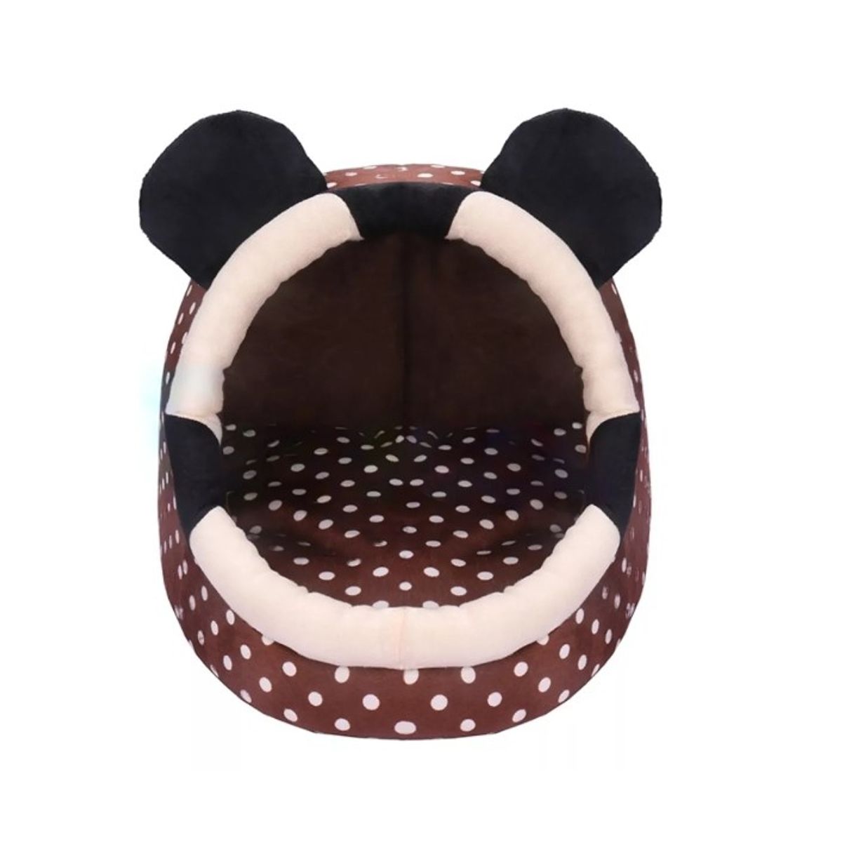 GENERICO - Cama Con Forma De Ratón Para Mascotas Talla L Marrón