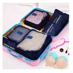 GENERICO - Organizador Set De 6 Bolsa De Almacenamiento Para Maletas