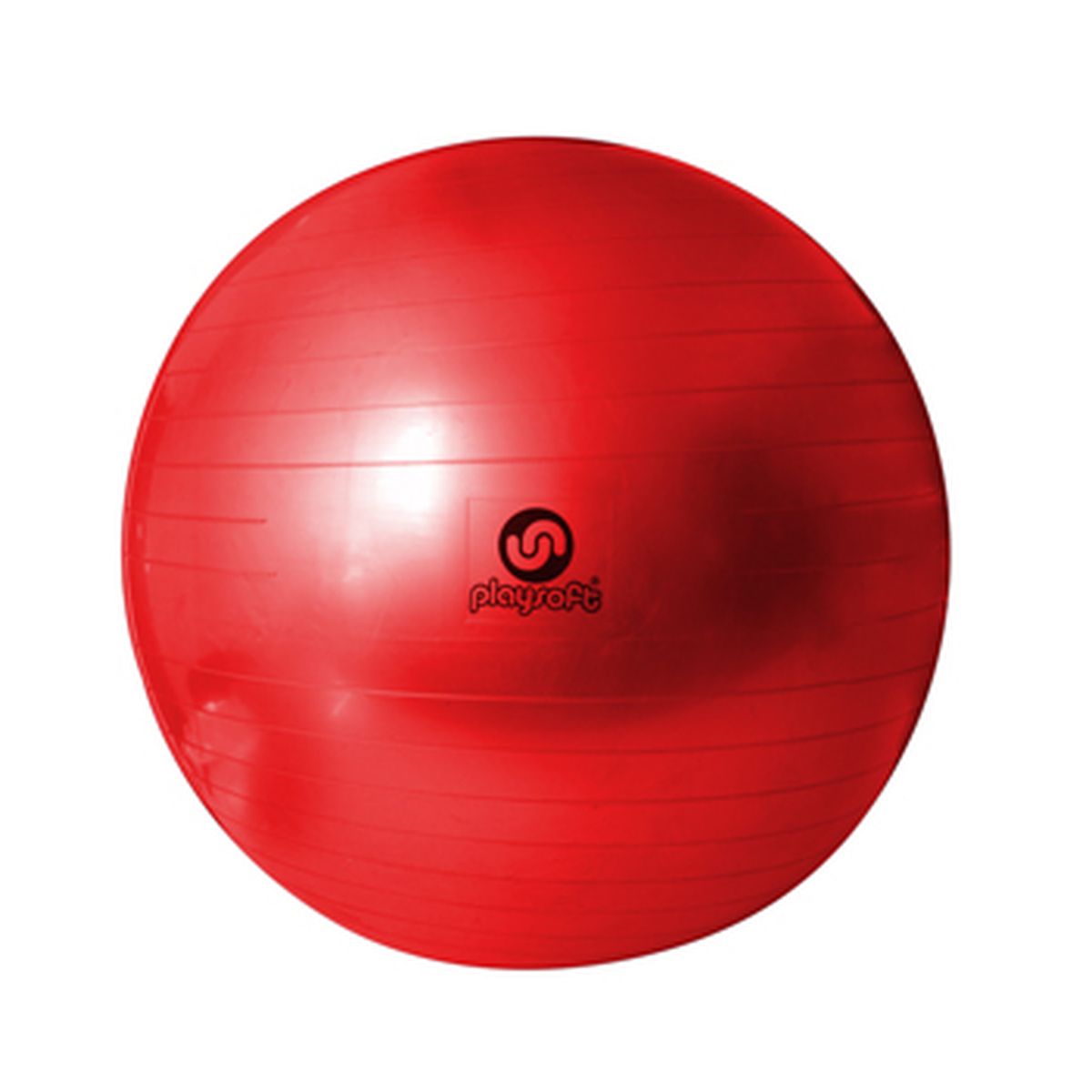 GENERICO - Pelota Pilates Lisa 85 Cms / 1450 Gramos Rojo
