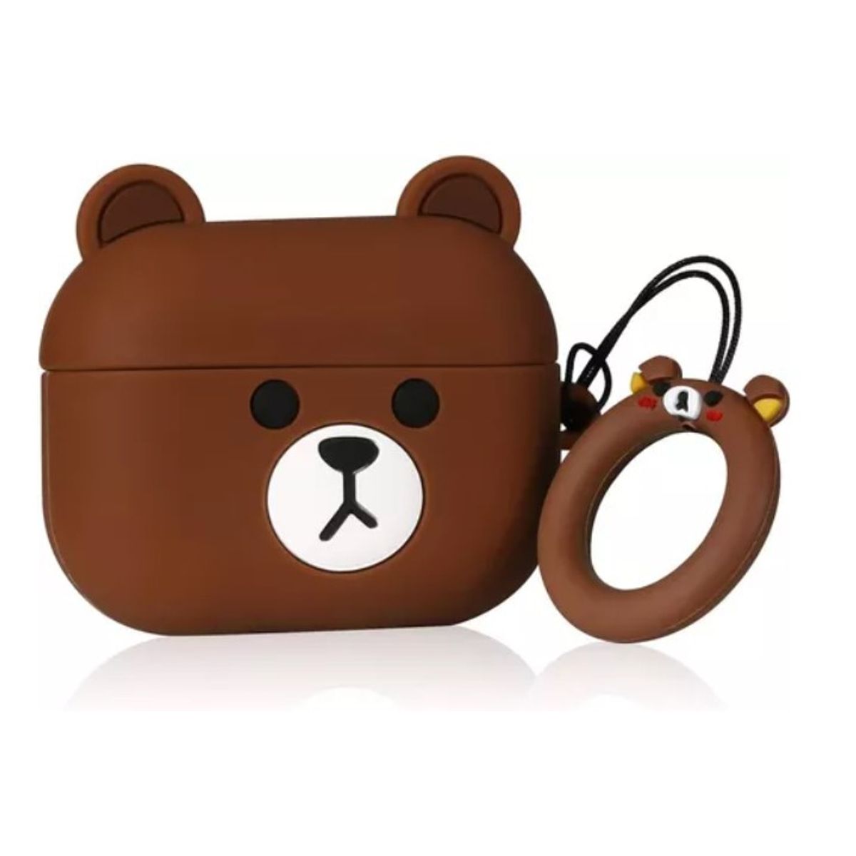 GENERICO - Funda Para AirPods Pro Muchos Modelos + Accesorios 6 En 1 Bear