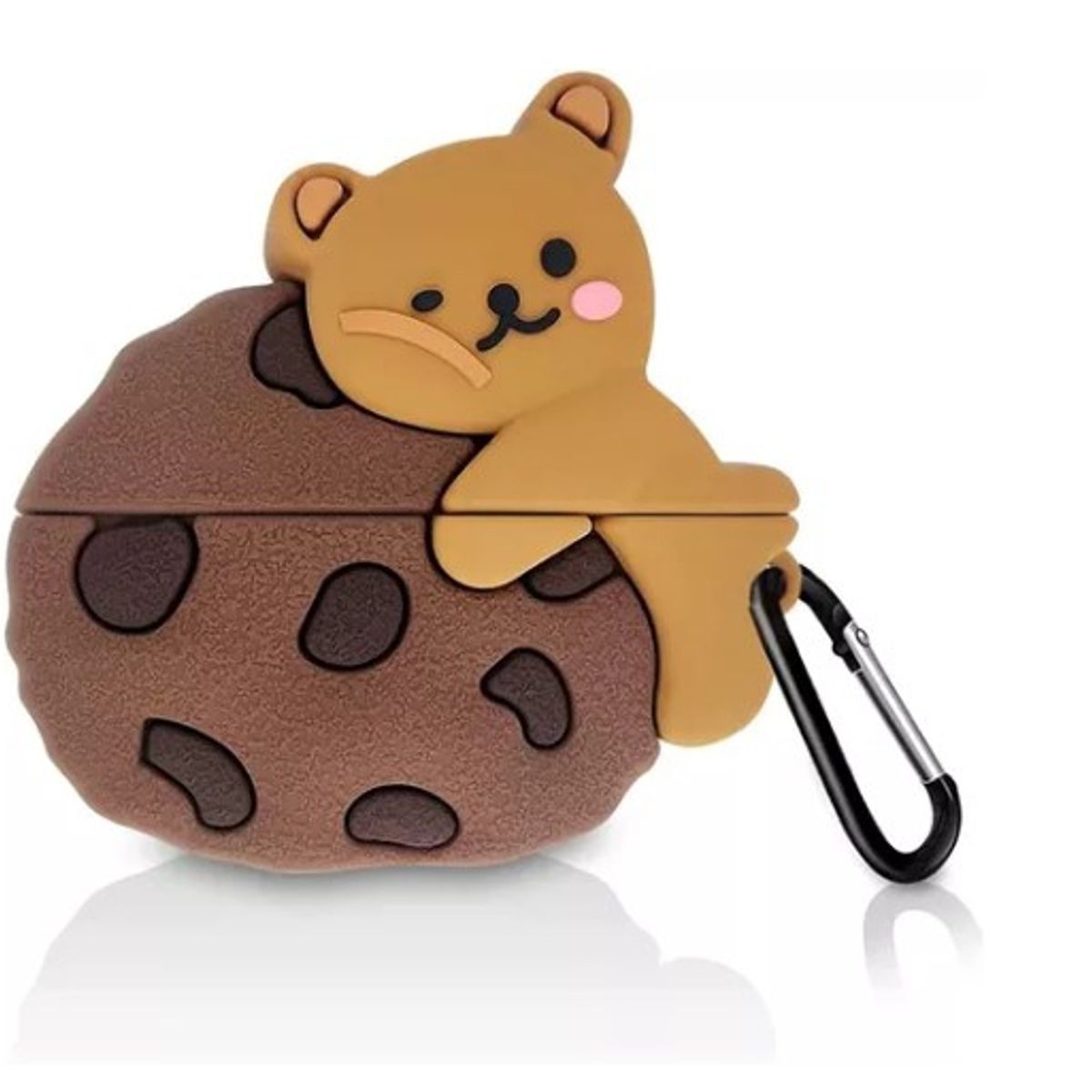 GENERICO - Funda Para AirPods Pro Muchos Modelos + Accesorios  Osito con galleta