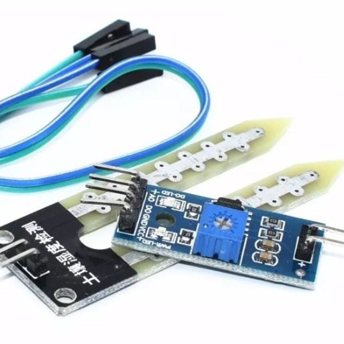 GENERICO - Módulo Sensor De Humedad De Suelo Higrometro compatible con Arduino