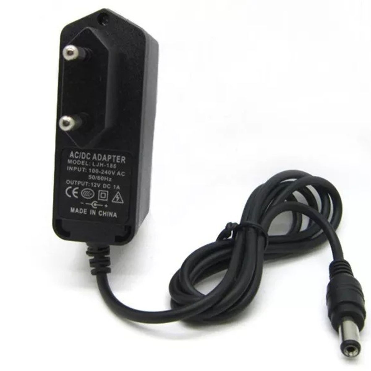 GENERICO - Transformador Adaptador Acdc 12V 1A Compatible con Arduino