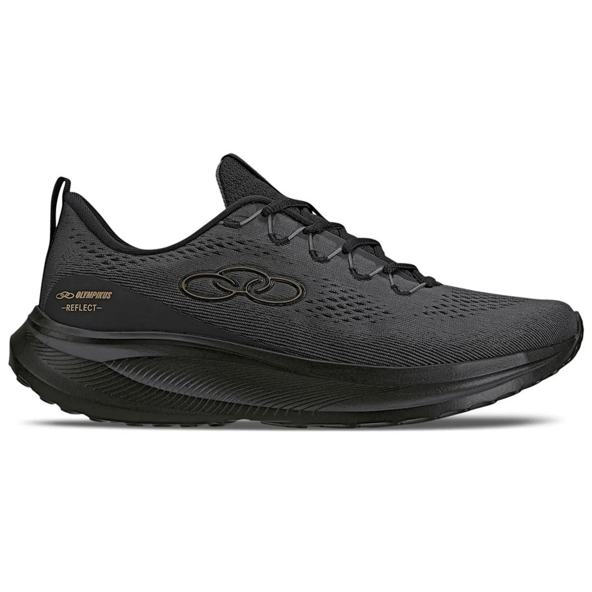 OLYMPIKUS - Zapatilla Hombre Reflect Gris/Negro