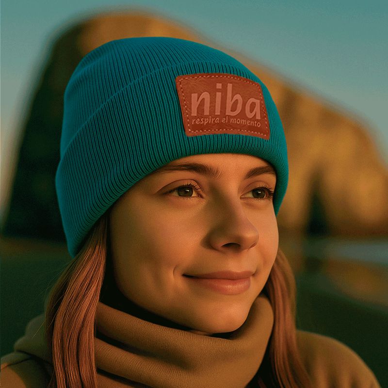 NIBA - Gorro Lana Los Maquis Turquesa Niba