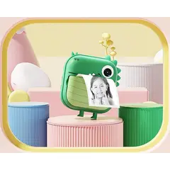 SOONPAM - Regalo Día del Niño Mini Cámara Imprimible M2 32G Verde