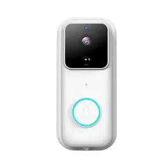 LYON COMERCIAL - Timbre con camara de Video Inalámbrica TUYA Wifi Blanco