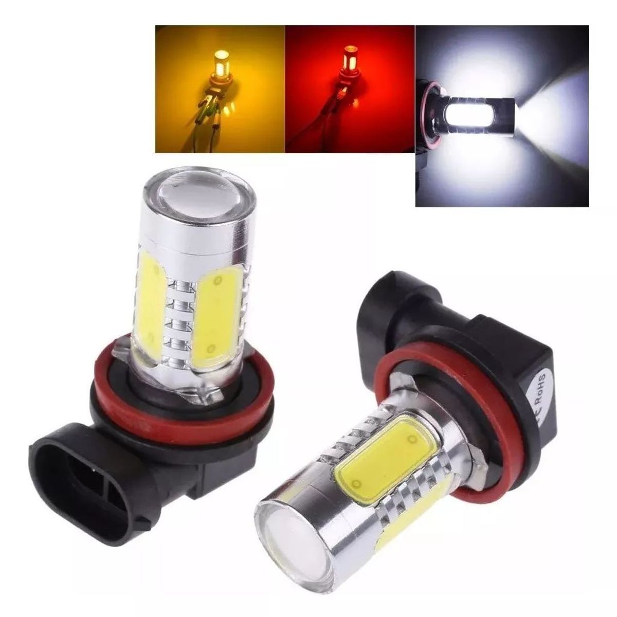 KUANGYE - Par De Ampolletas Led H11 Neblineros