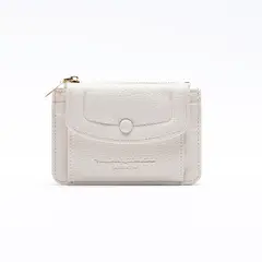 VATYERTY - Cartera De Mujer Pequeña Con Cremallera blanco
