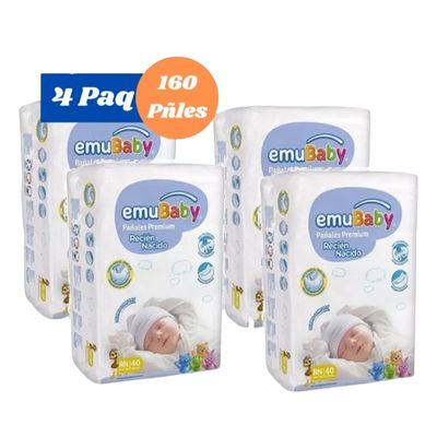 Imagen 2 del producto Pañales Premium - Recién Nacido (rn) - 4 Paquetes