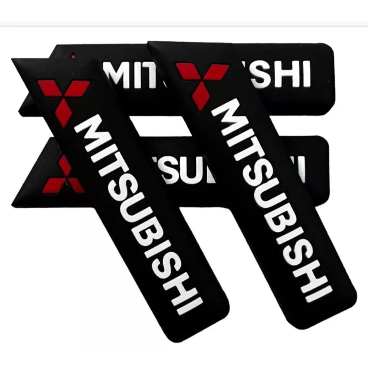 GENERICO - Tope Protector de puertas para vehículos 4 piezas MITSUBISHI