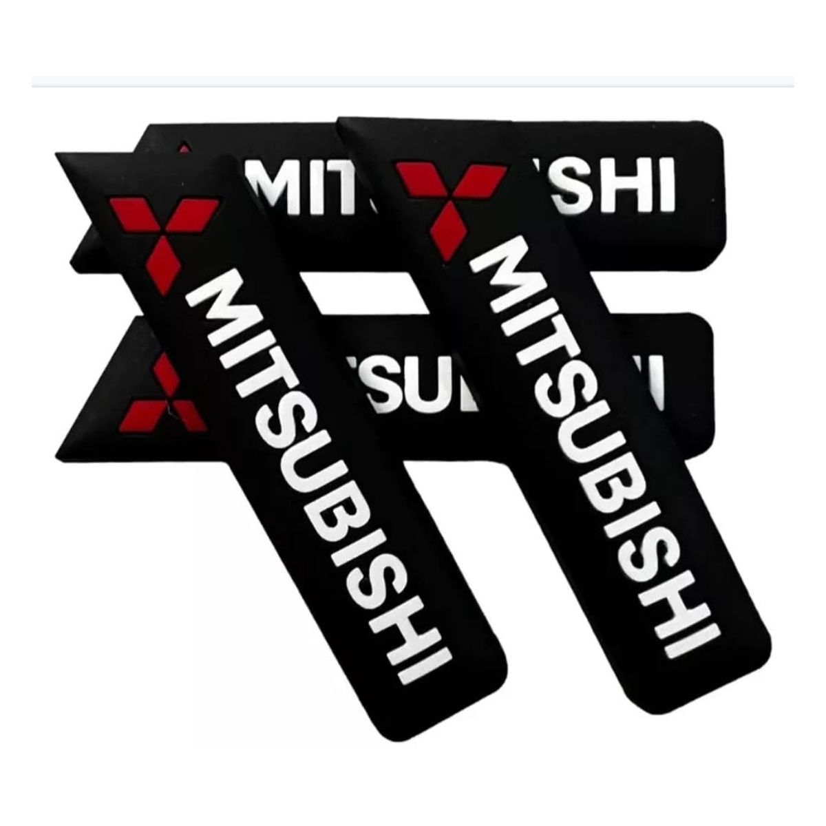 GENERICO - Tope Protector de puertas para vehículos 4 piezas MITSUBISHI