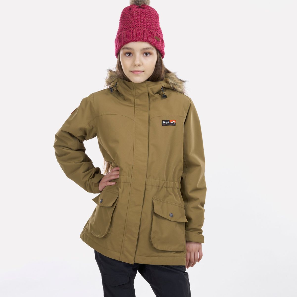 LIPPI - Chaqueta Teen Girl Roble B-Dry Hoody Jacket Café Pardo Lippi