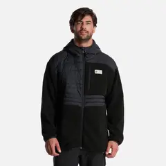 HAKA HONU - Poleron Hombre Ofri Negro