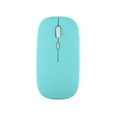 GENERAC - Mouse Inalámbrico Recargable Silencioso Dual Bluetooth Usb