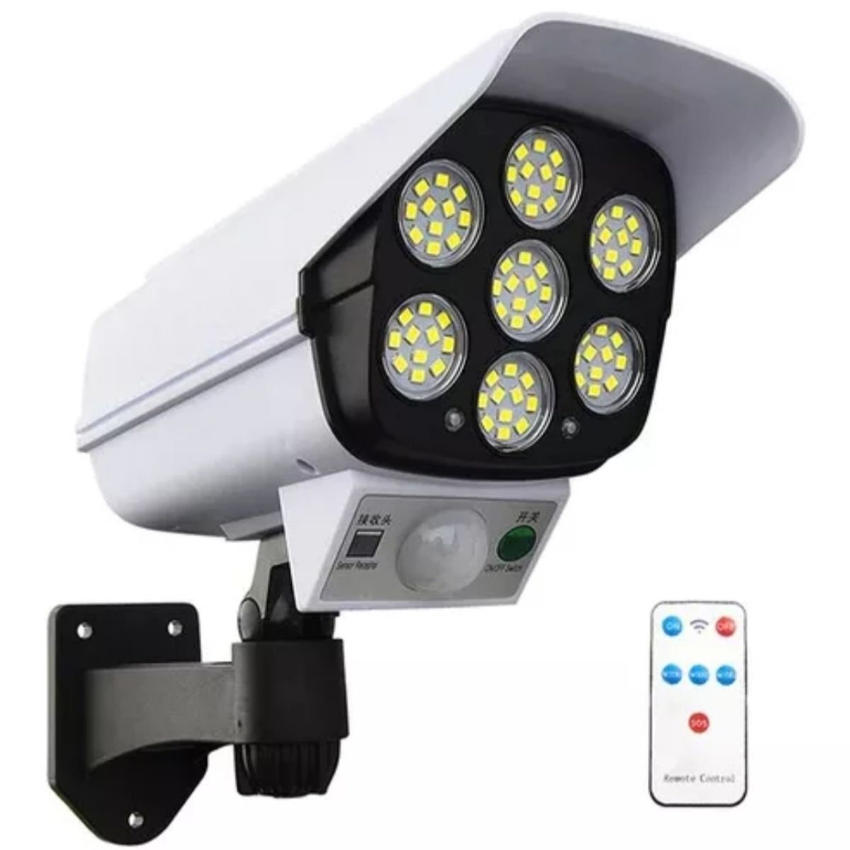 GENERICO - Focos Solares Tipo Camara Reflector Solar Led Focos Solares