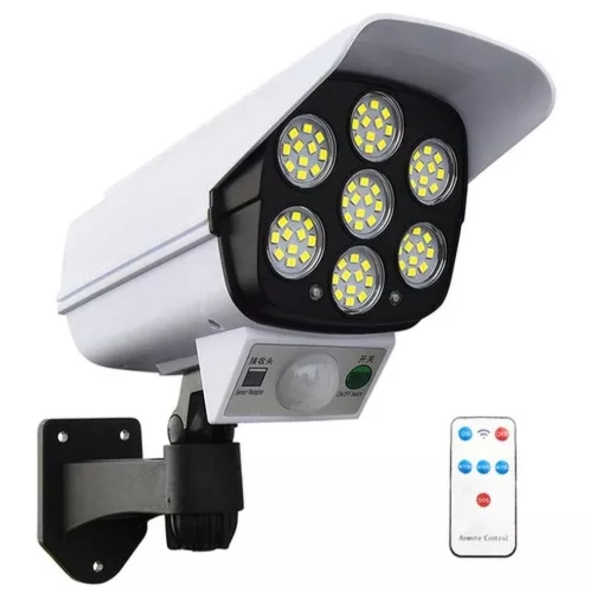 GENERICO - Focos Solares Tipo Camara Reflector Solar Led Focos Solares