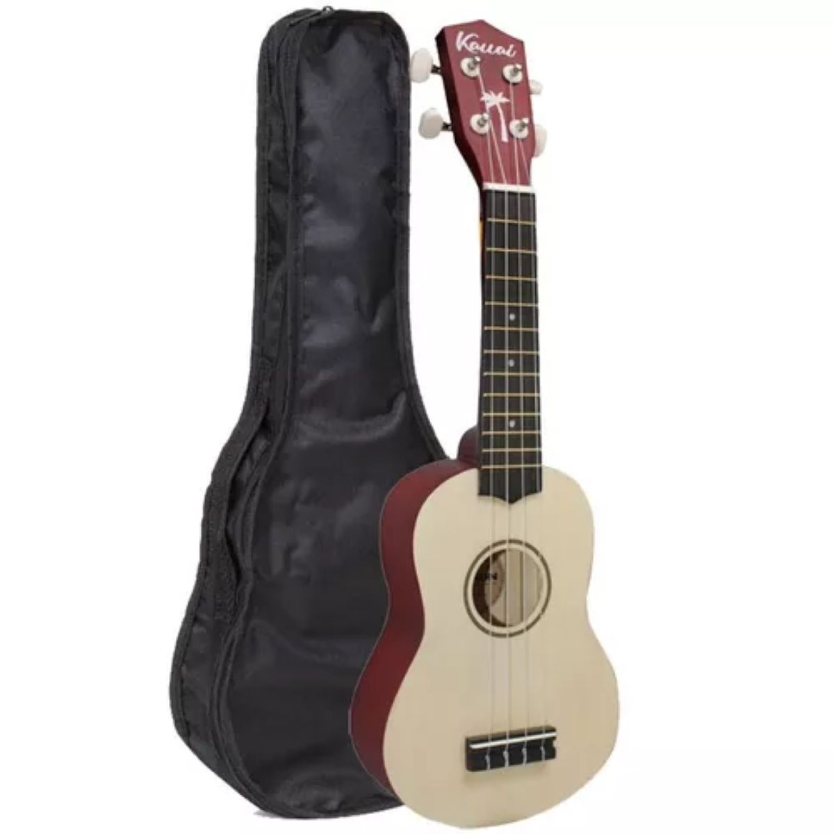 SONNET - Ukelele Kauai Soprano Natural Sonnet 21 Pulgadas Con Funda