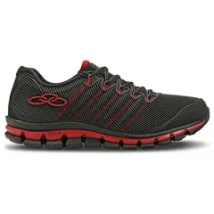 OLYMPIKUS - Zapatilla Hombre Dynamic Negro/Rojo