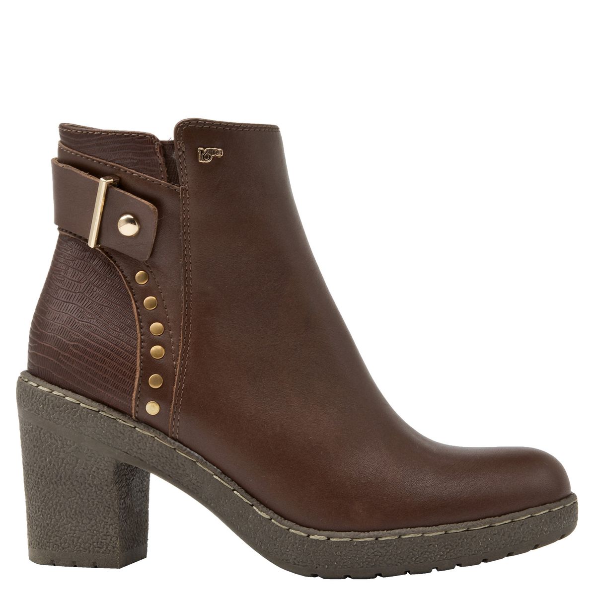 16 HRS - Botin Casual Mujer Marrón 16 Hrs