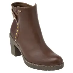 16 HRS - Botin Casual Mujer Marrón
