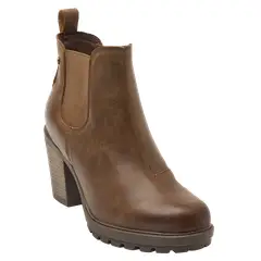 BRUNO ROSSI - Botin Casual Mujer Marrón