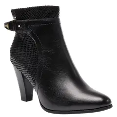 BRUNO ROSSI - Botin Casual Mujer Negro