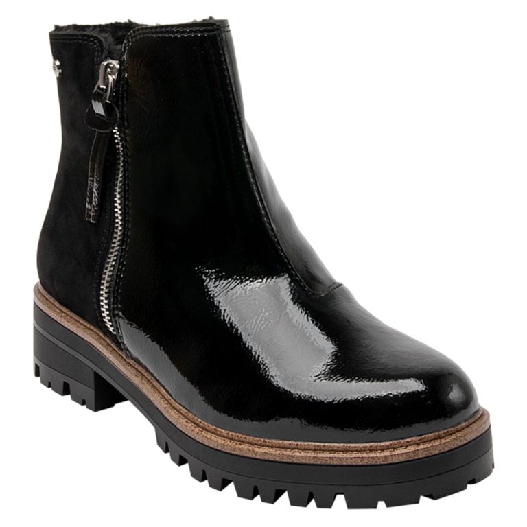 Botin Casual Mujer Bordó