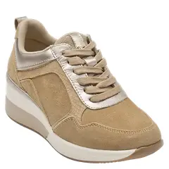 16 HRS - Zapatilla Casual Mujer Beige