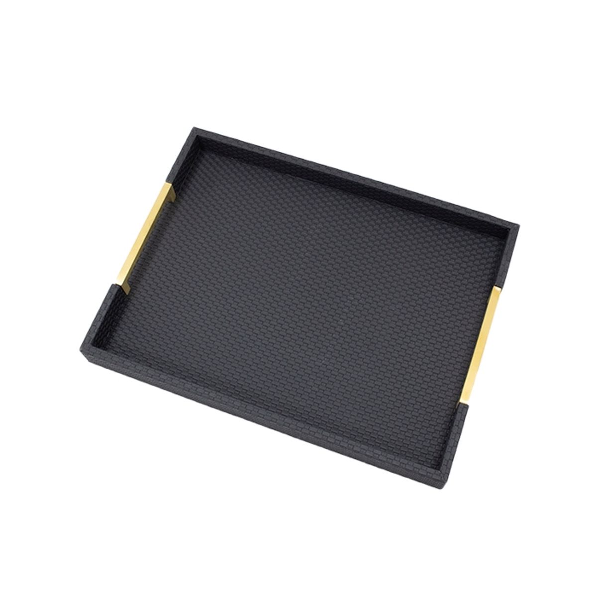 MSA MUEBLES SANTA ANA - Bandeja Leather Black