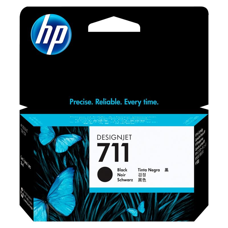 HP - Cartucho de Tinta HP Tinta 711 Negro 38ML