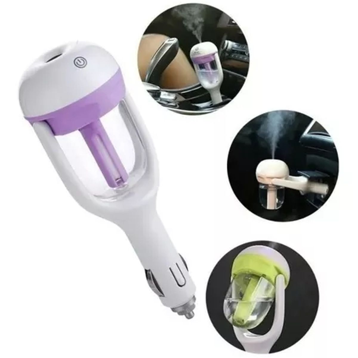 GENERICO - Humidificador Difusor Purificador Aromatizante De Auto