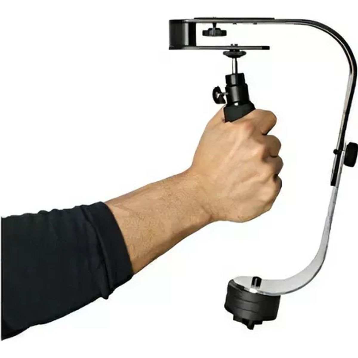 GENERICO - Estabilizador De Camaras Universal Portatil  Crisol Tecno Color Rojo