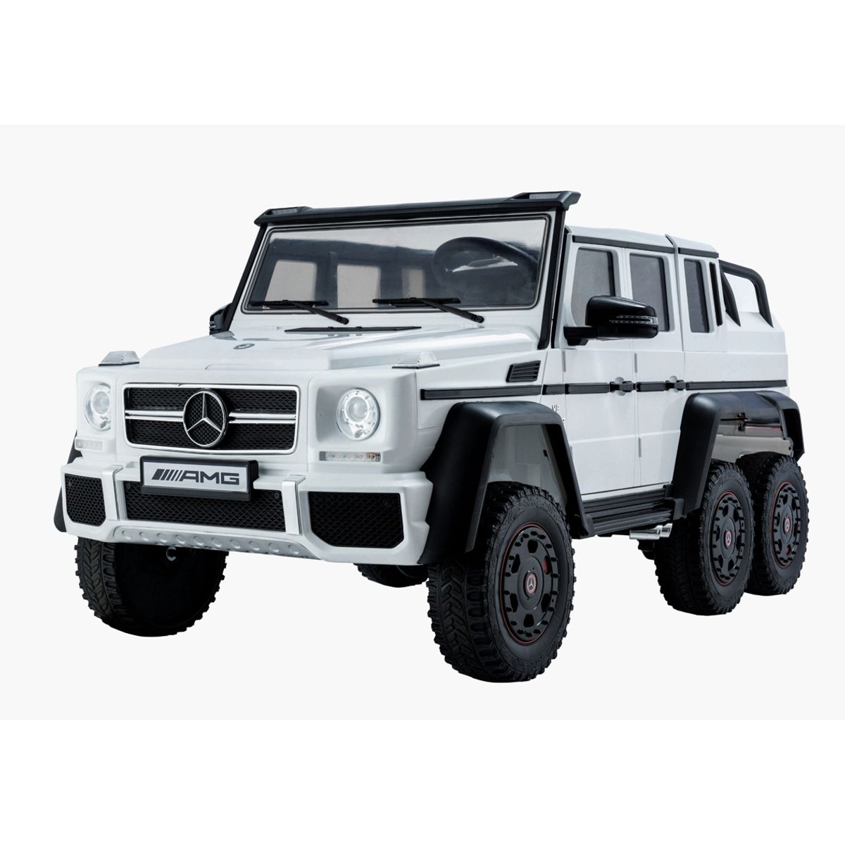 KIDSCOOL - Auto A Bateria Mercedes G63 6 Motores Blanco
